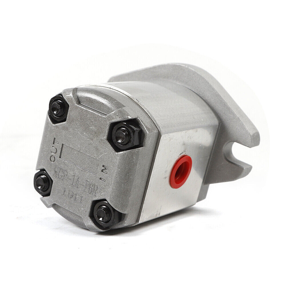 Mini High Pressure Hydraulic Gear Pump SAE Flat Key 6ML/R