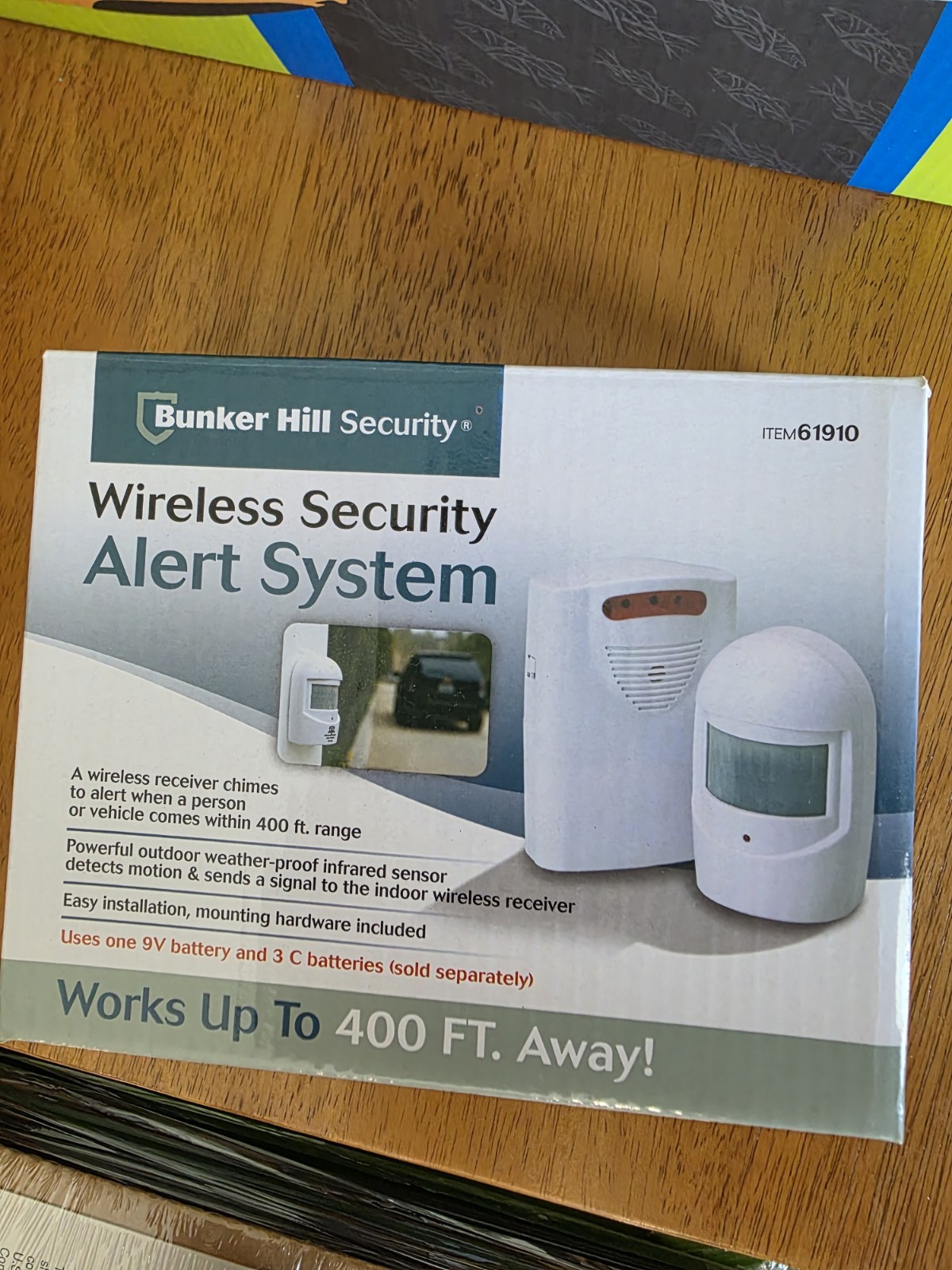 Bunker Hill Security, Wireless Alert System 61910, Used