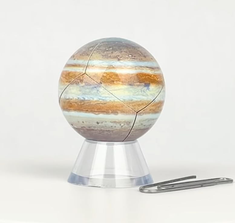 Jupiter globe - magnetic mini 1.58"