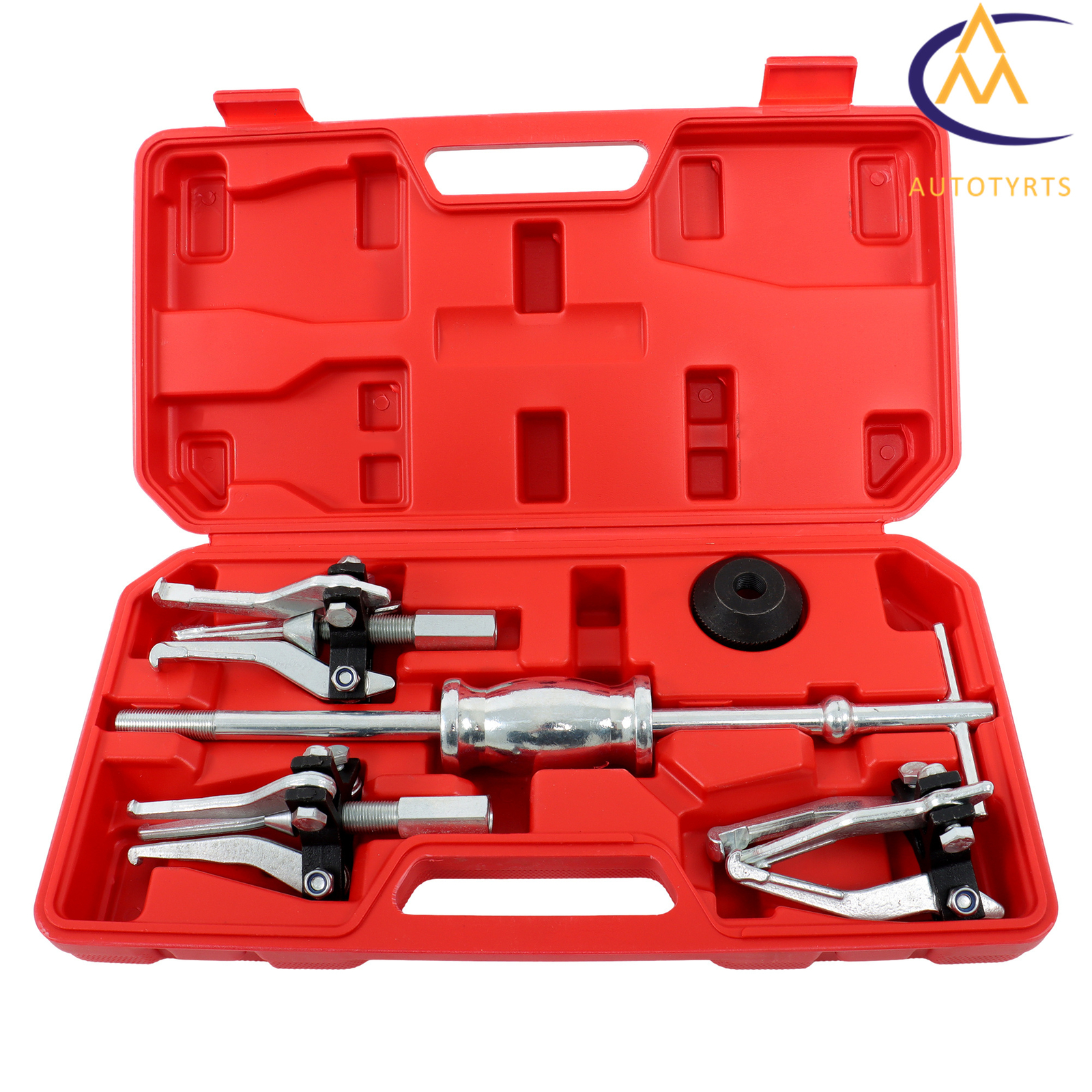 Universal Internal&External 3 Jaw Gear Bearing Slide Hammer Puller Set
