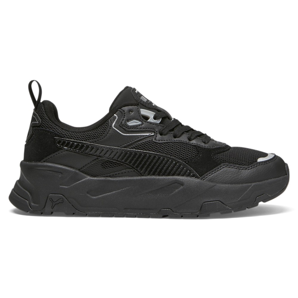 PUMA Trinity Lace Up  Womens Black Sneakers Casual Shoes 39549003