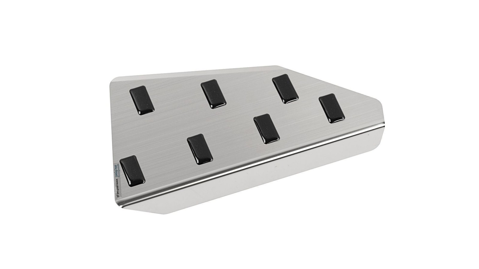 Footrest Plate for Toyota Yaris Hatchback 5D 2011-2014 Black | Silver