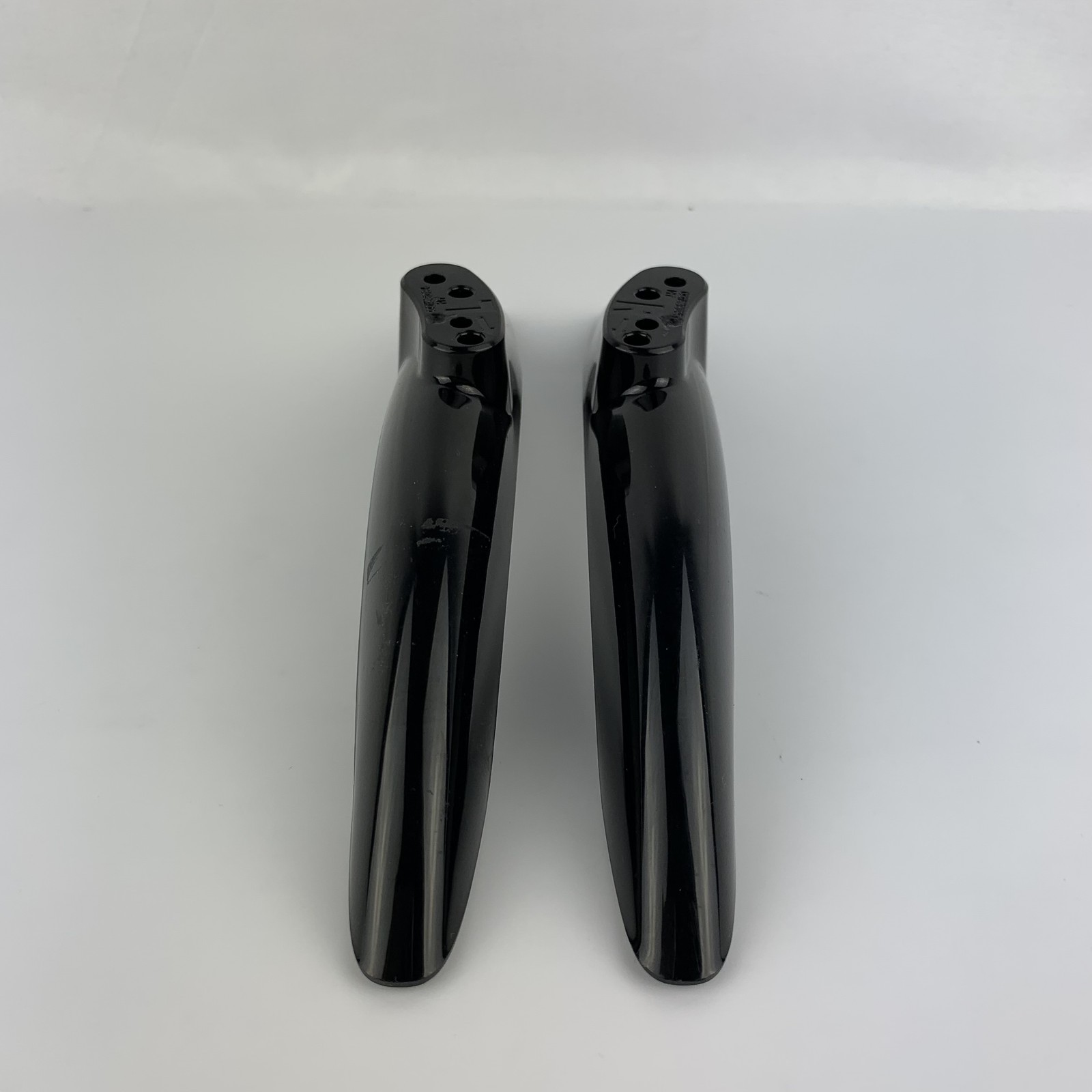 Used Original Element 00153985 - 00153984 TV Stand Pair Legs Base