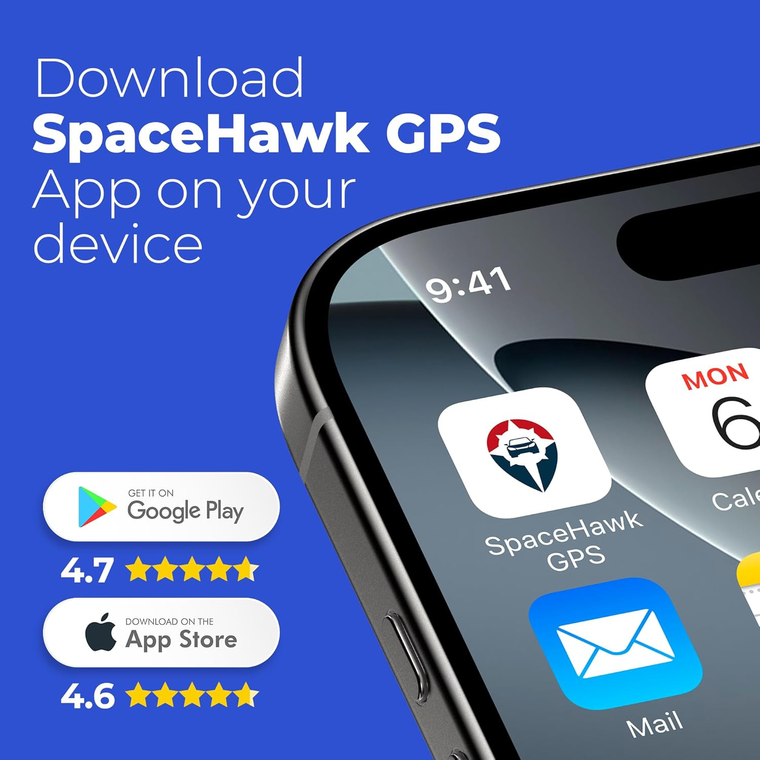 SpaceHawk GPS Tracker - Real-Time Mini GPS System. Hidden GPS Tracking Device...