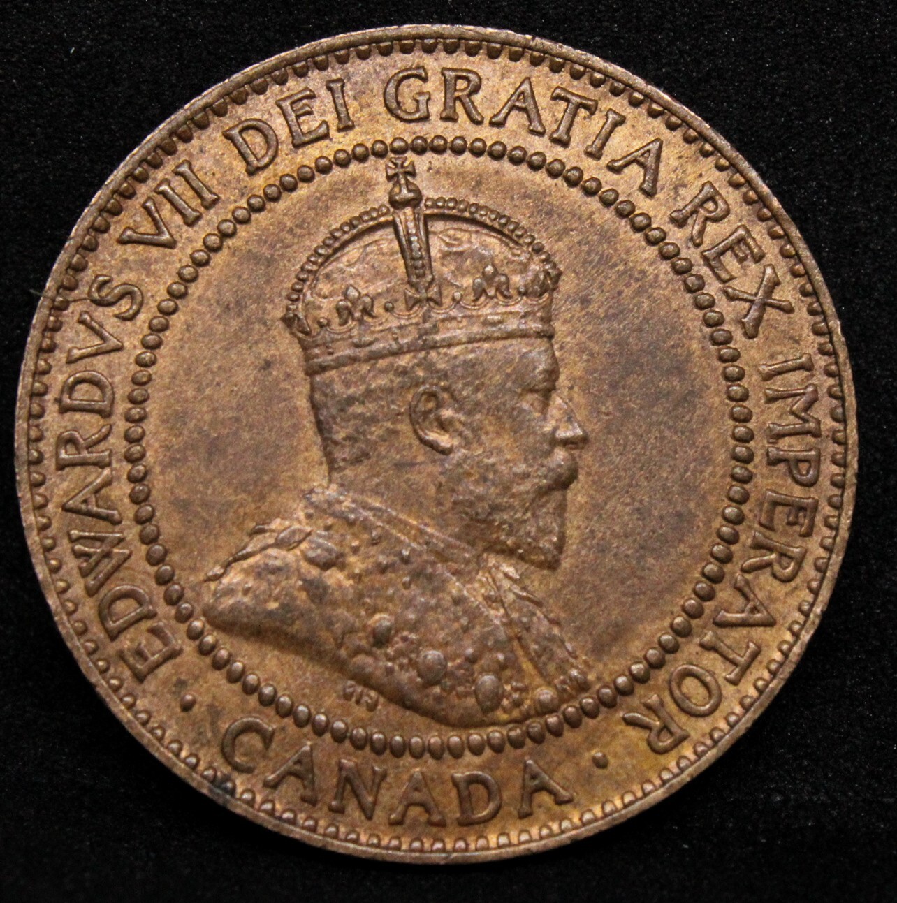1910 Canada Cent. KM 8 Edward VII UNC