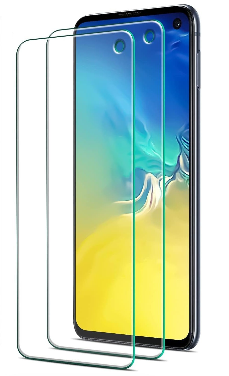 (2-Pack) Tempered Glass Screen Protector for Samsung Galaxy S10e, Anti Scratch