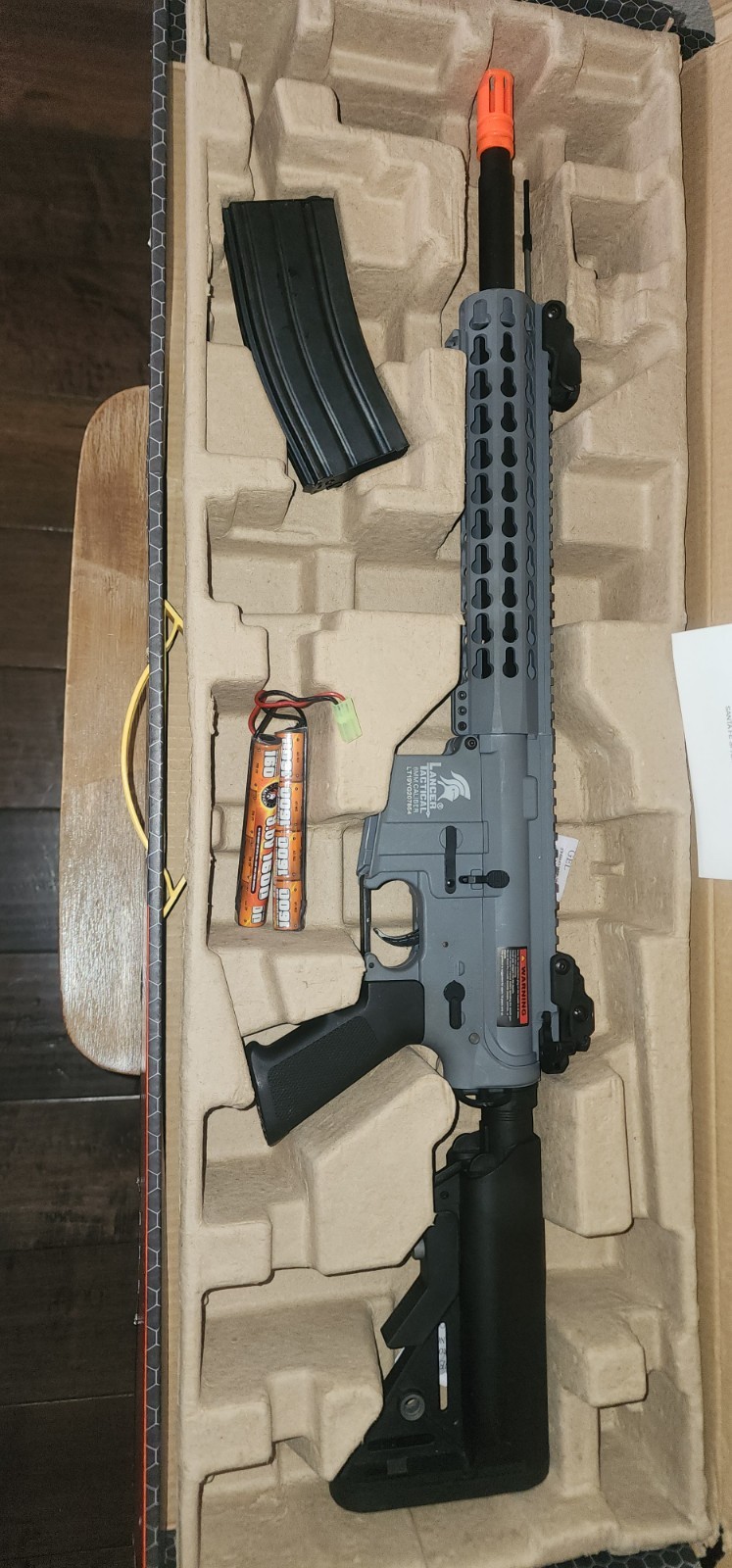 Airsoft Rifles- set of 2 Tactical Gen 2 M4 Carbine-Black (LT-19B-G2 & LT-19Y-G2)