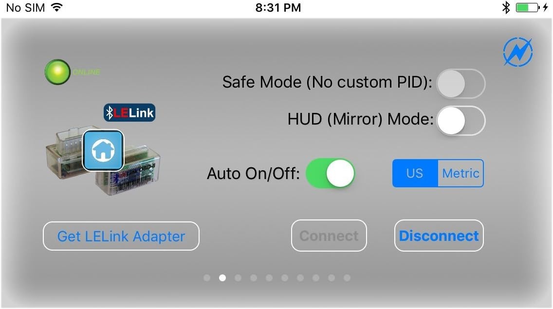 LELink2 Bluetooth OBD2 Car Diagnostic Tool Auto On/Off iPhone iPad Android