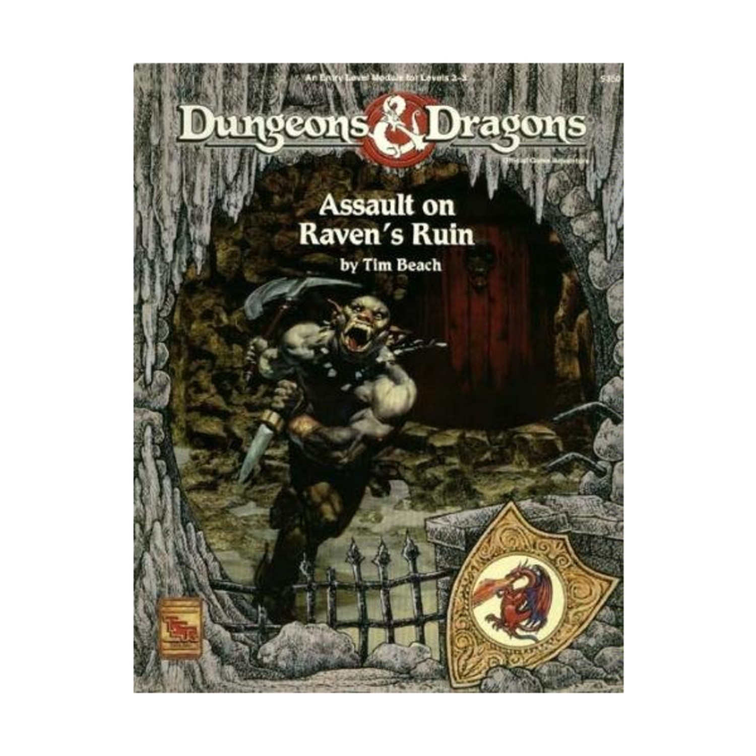 TSR Basic D&D Assault on Raven's Ruin VG+