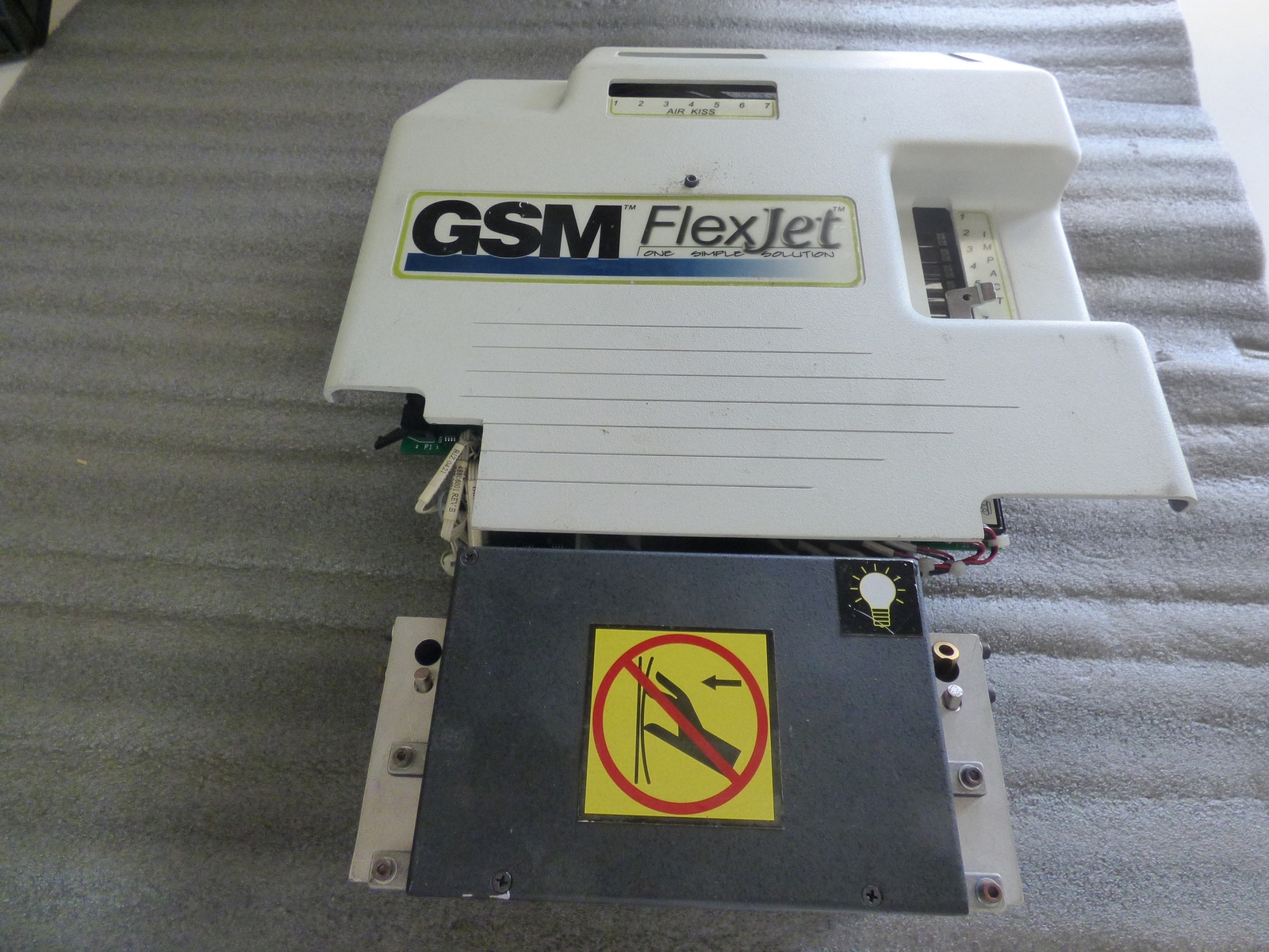 Universal FlexJet 09, on head camera 7 spindle complete unit