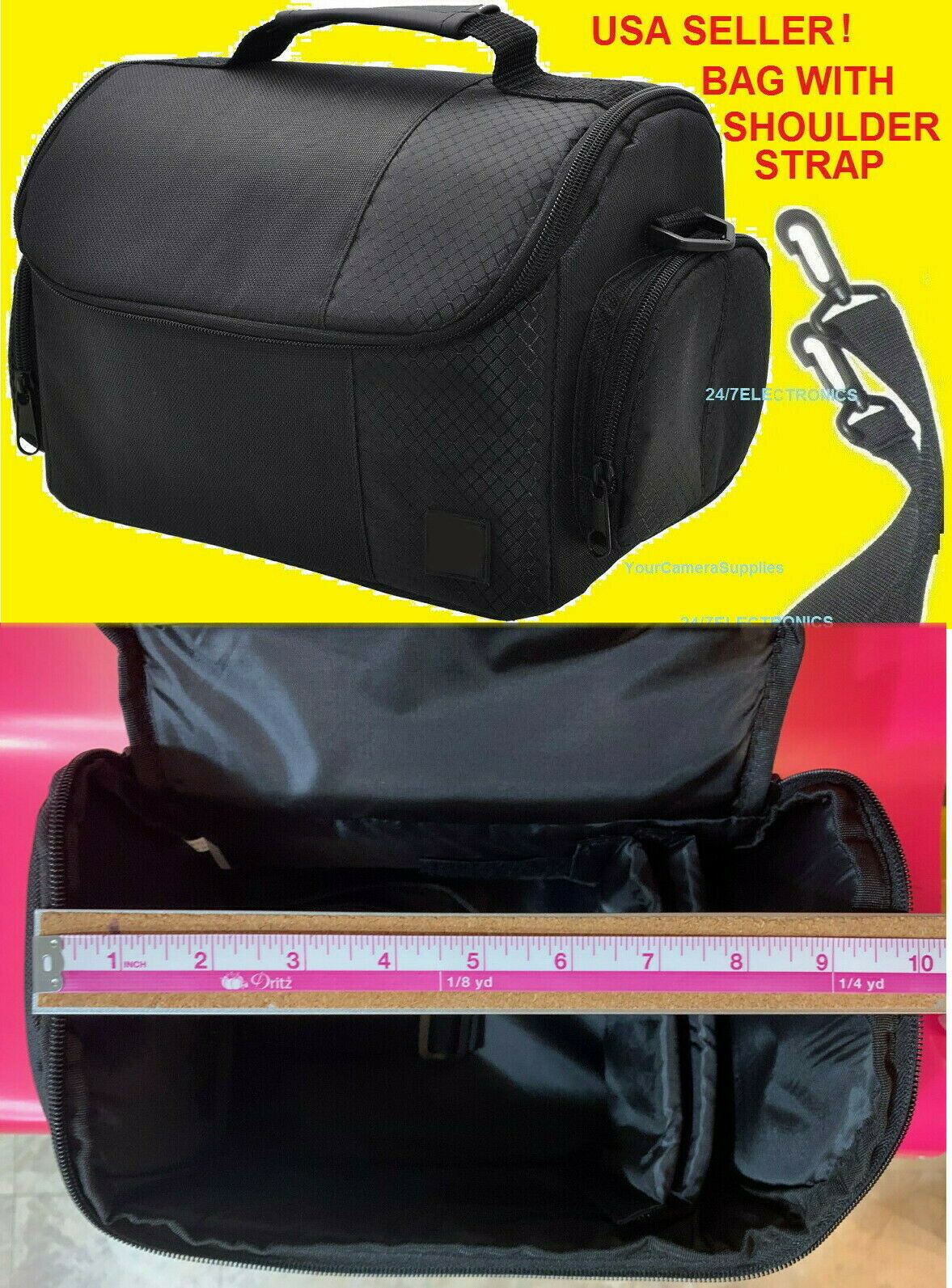 LARGE CASE BAG for CAMERA KODAK AZ652 AZ901 AZ401 AZ252 AZ251 AZ528 AZ527 AZ421