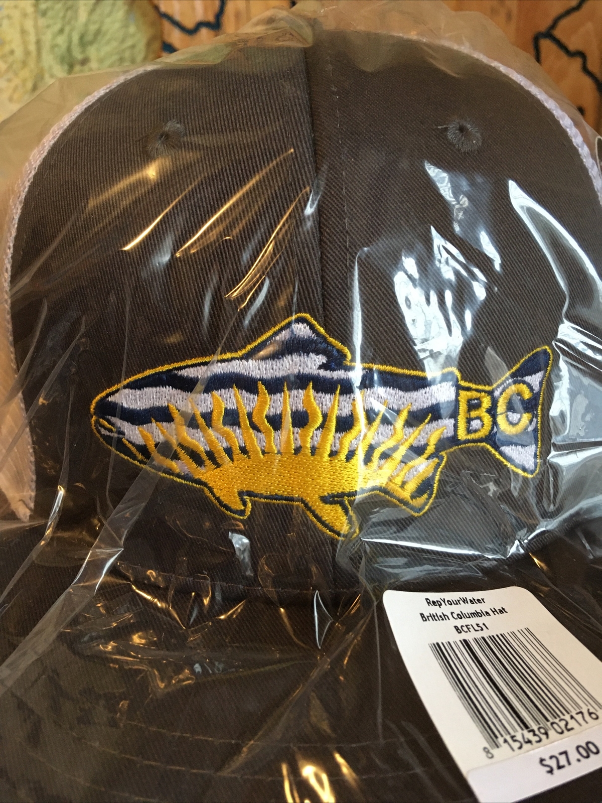 RepYourWater British Columbia Trout trucker hat
