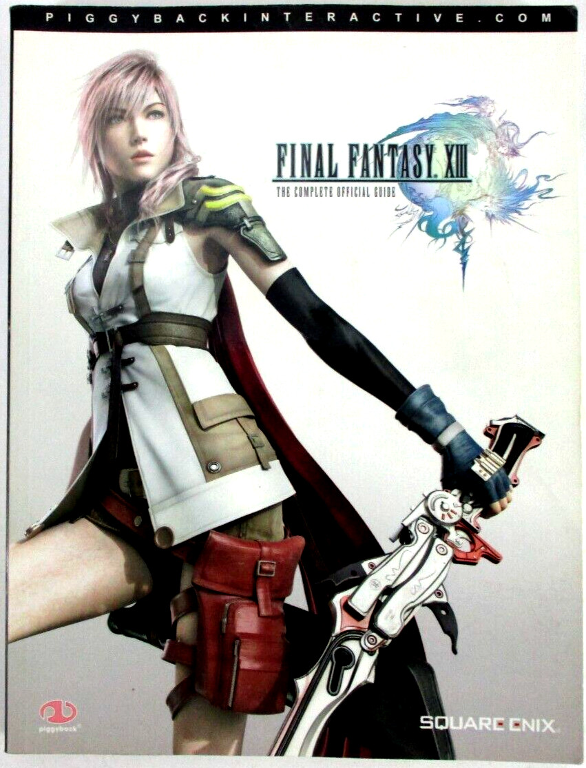 Square Enix FINAL FANTASY XIII The Complete Official Game Guide EXCELLENT!!