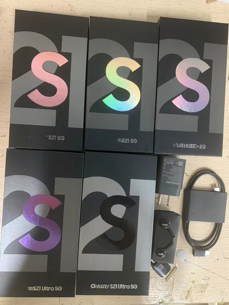 Retail Empty Box phone packing box for Samsung S21 5G/S21+ 5G S21Ultra 5G