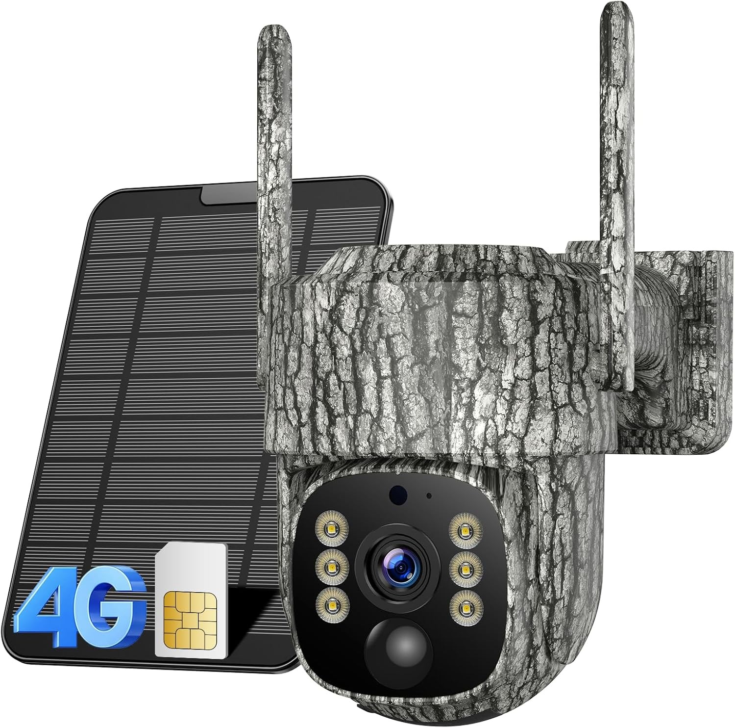 Campark 4G LTE Cellular Solar PTZ Trail Camera  Security Camera With US SIM Card