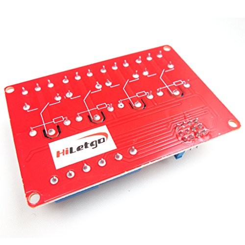 12V 4 Channel Relay Module with OPTO-Isolated Support High and Low Level Small