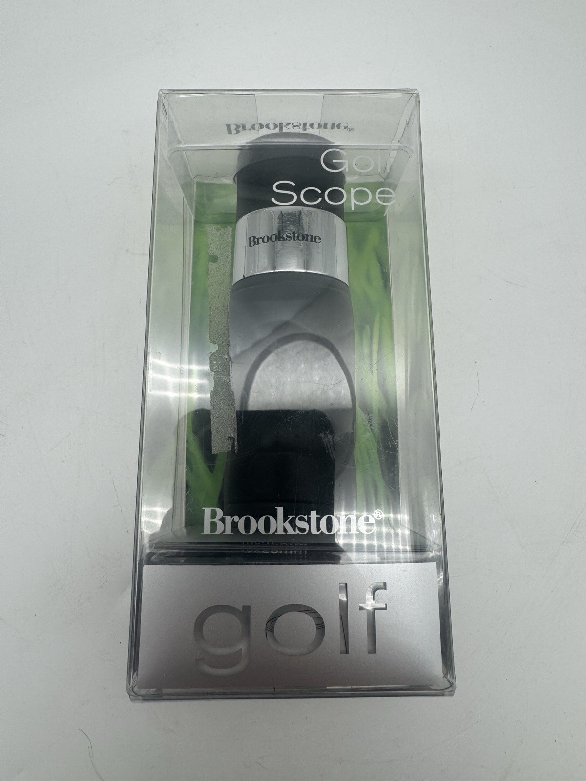 Brookstone GOLF SCOPE 10x25mm Golfscope with Original Box and Papers 607119