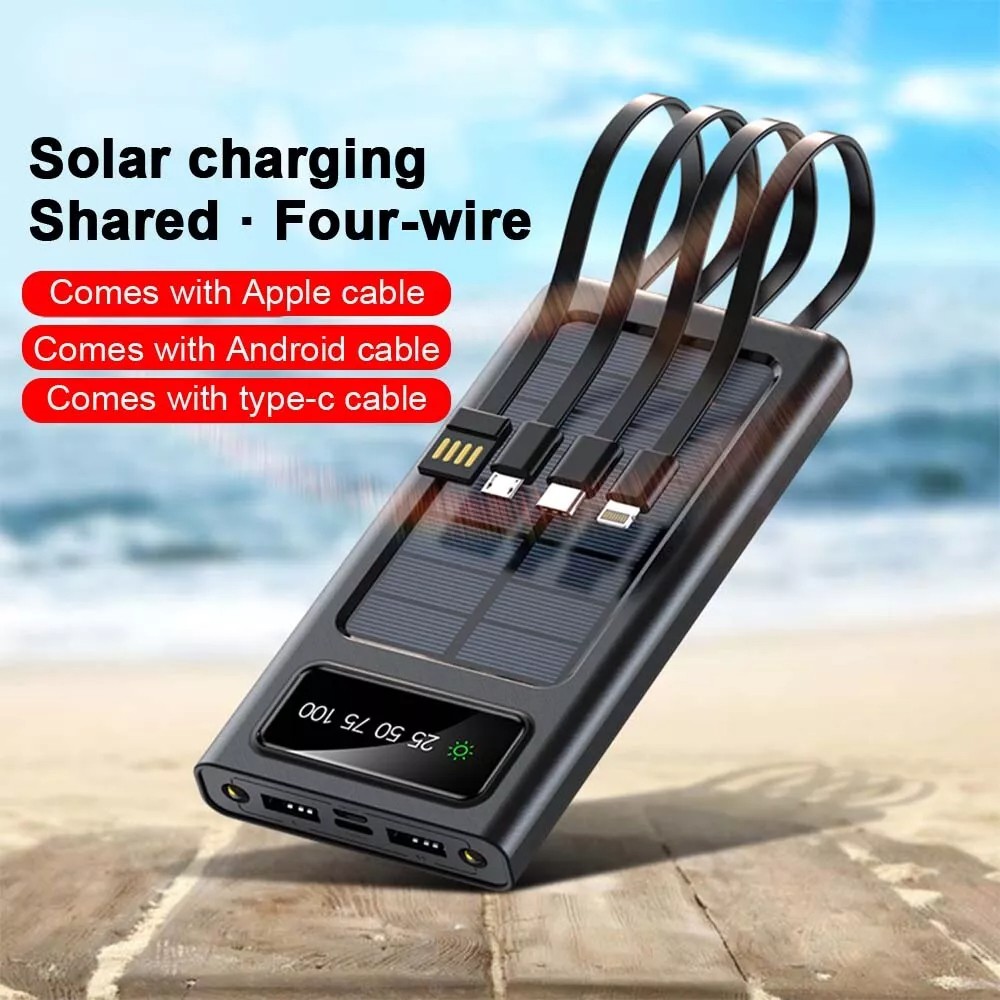 100000mAh Power Bank External Battery Backup Fast Charger for Cell Phone US