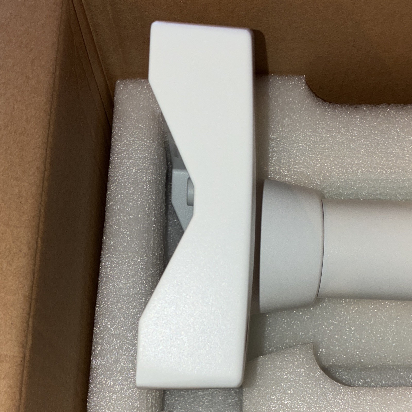 Axis White Wall Mount Surveillance Camera Bracket Arm w/ Threaded End sold as is