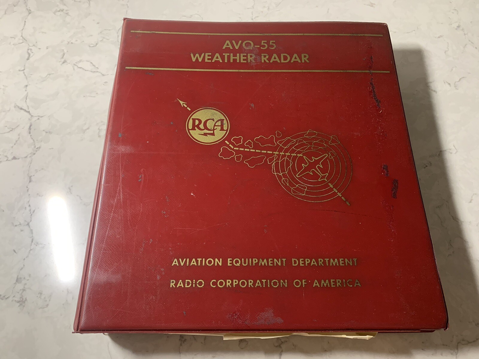 RCA: AVQ-55 Weather Radar Service and Parts Manual