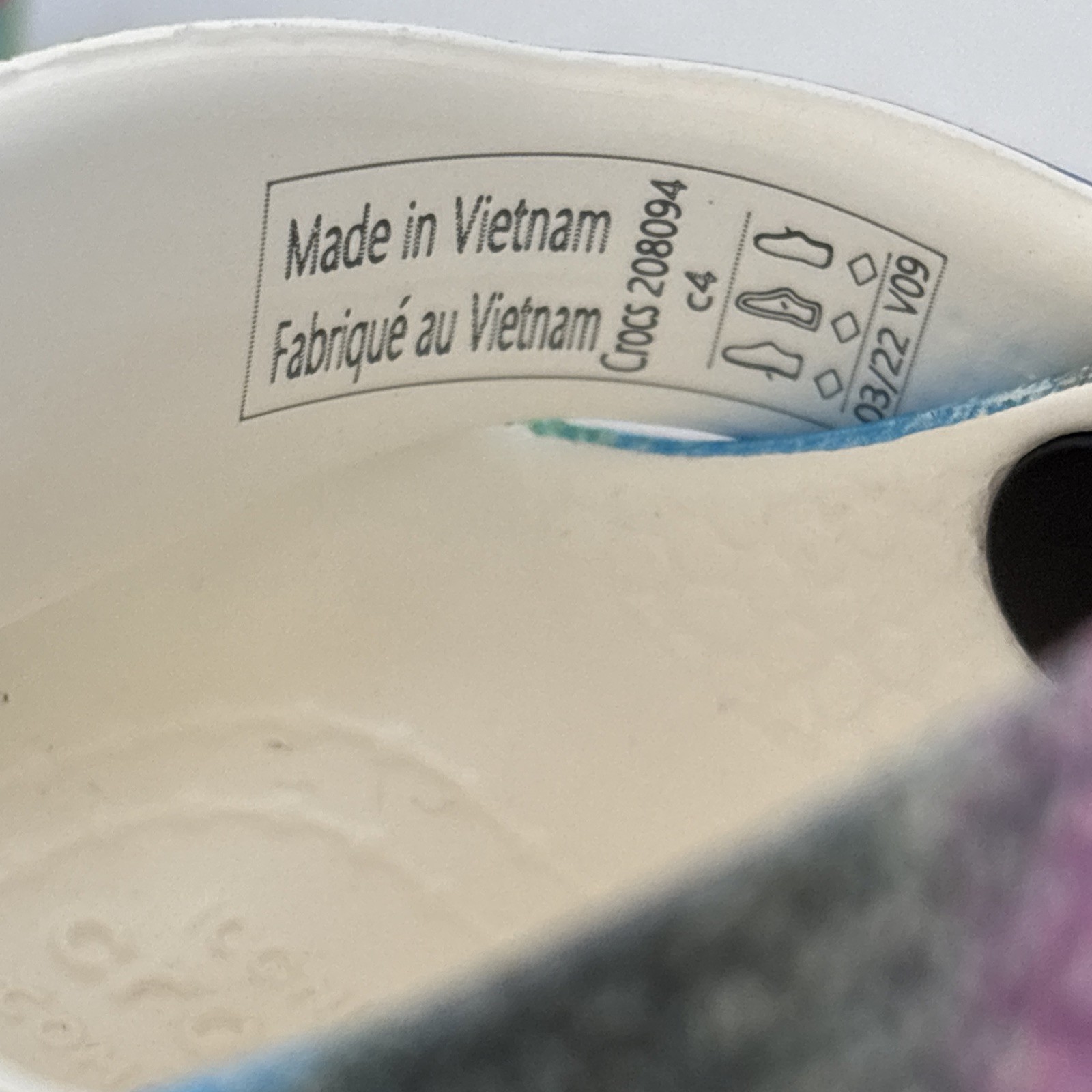 Crocs Kids Classic Tie Dye Clogs Girls Boys Children Toddler 206994 Size C4 NEW