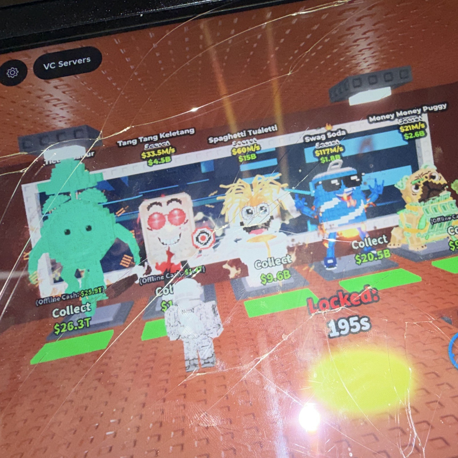 VC Servers Game Account 195s Generation Offline Credit 29731 ID Locked