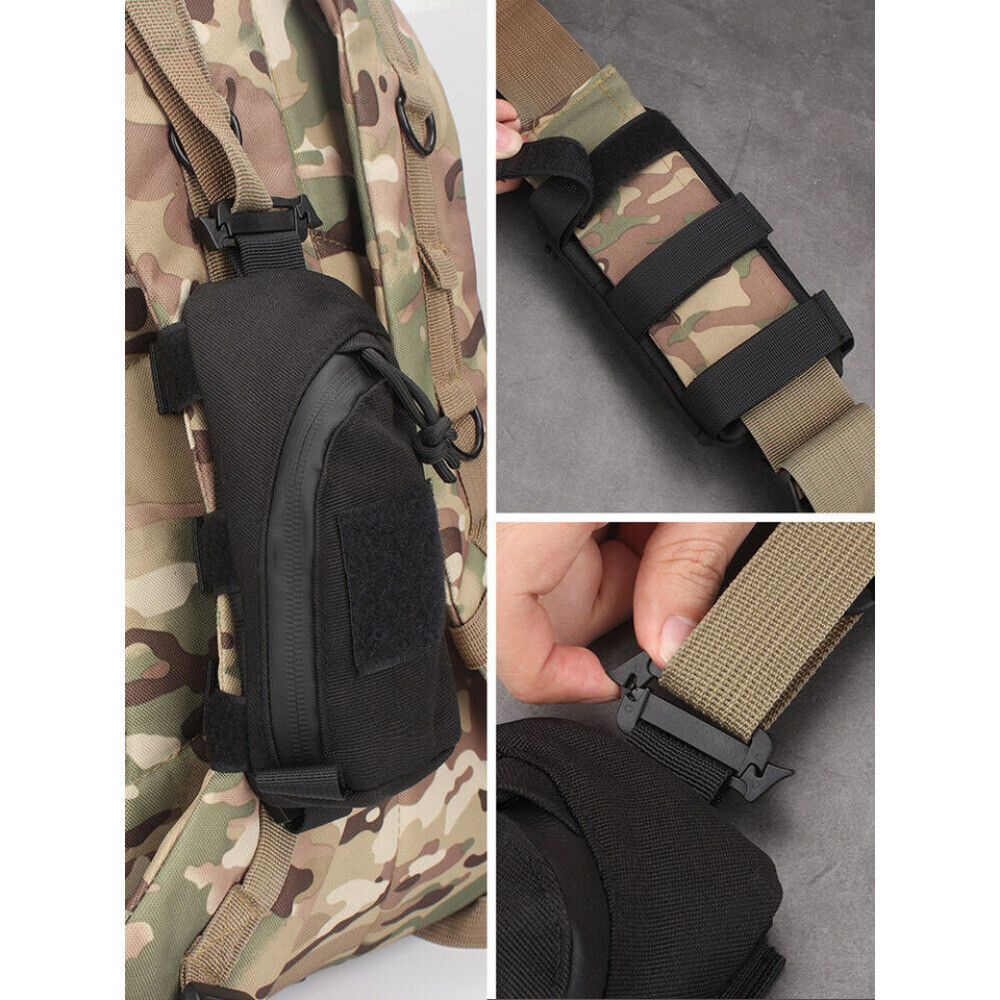Backpack Shoulder Strap Accessory Pouch Tactical Molle Bag EDC Tool Pockets