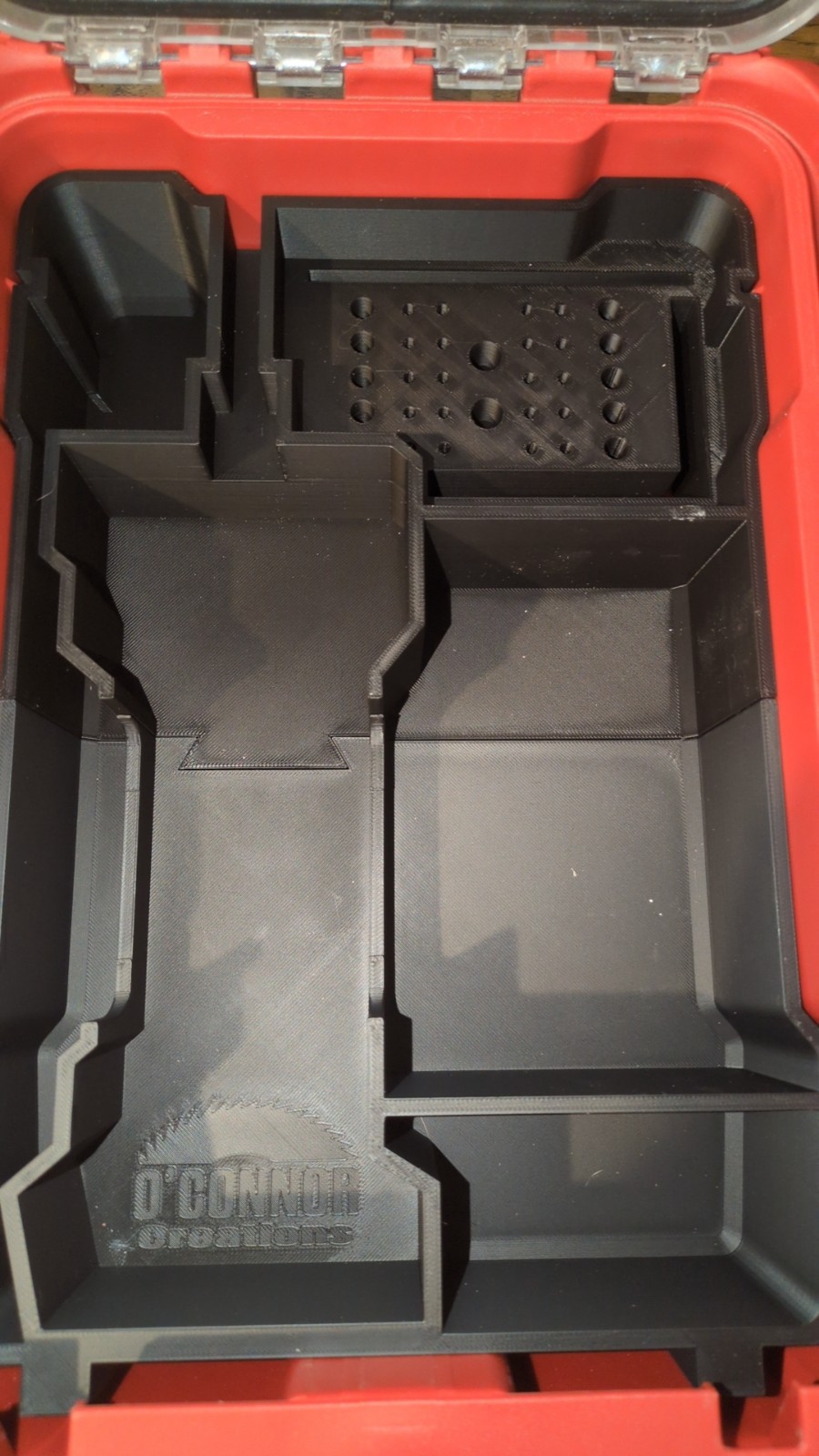Fits Milwaukee M18 2627-20 Rotozip PACKOUT Compact Organizer Insert (Insert Only