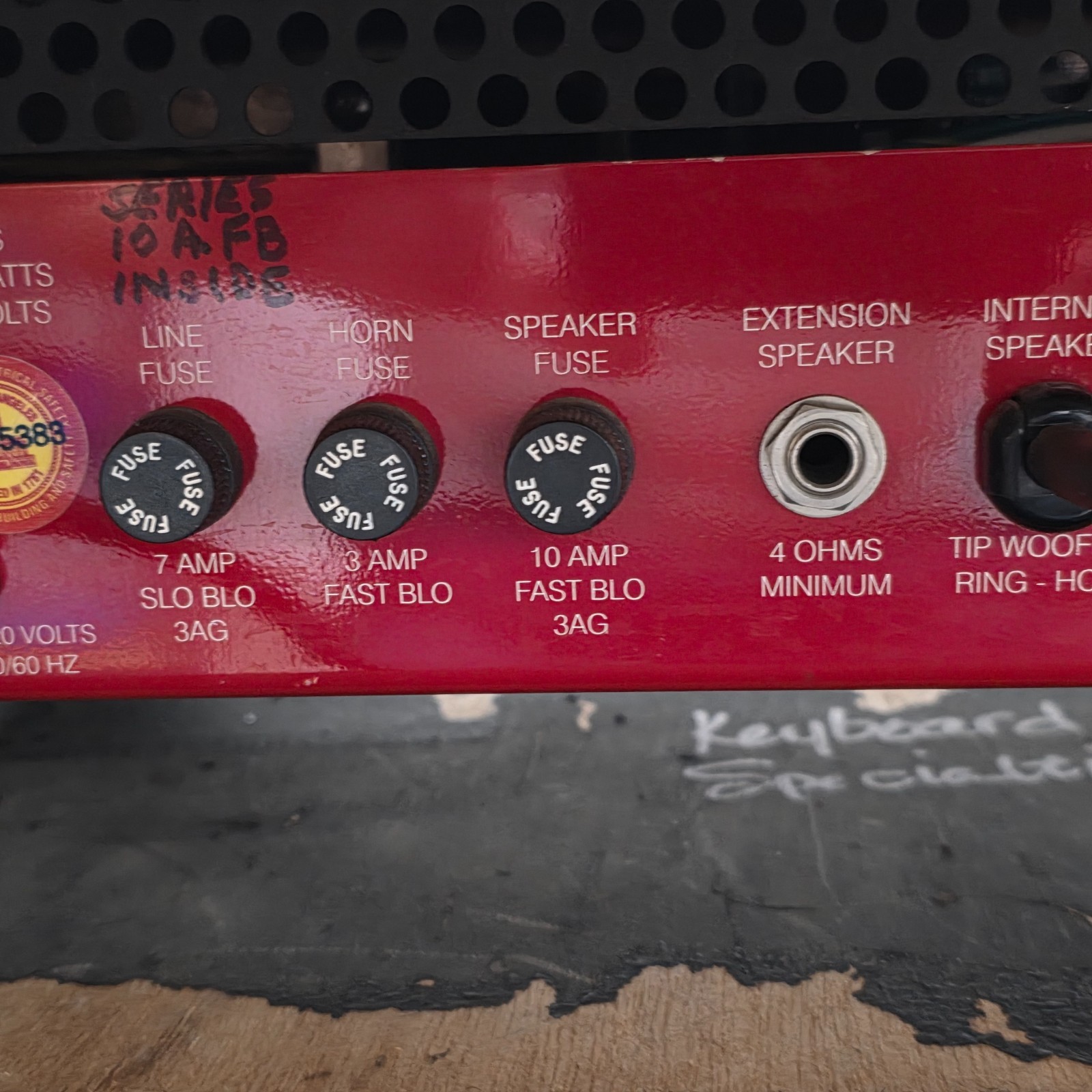 SWR SUPER REDHEAD 2x10 Bass Combo All Tube PreAmp Amplifier 2-10"