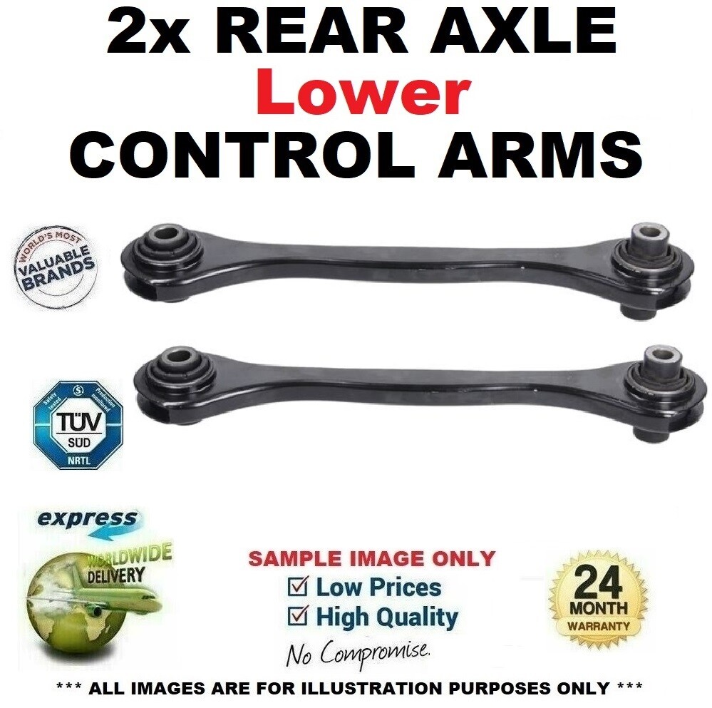 2x Rear Axle Lower CONTROL ARMS for SEAT ALTEA XL 2.0 TDI 2006-on