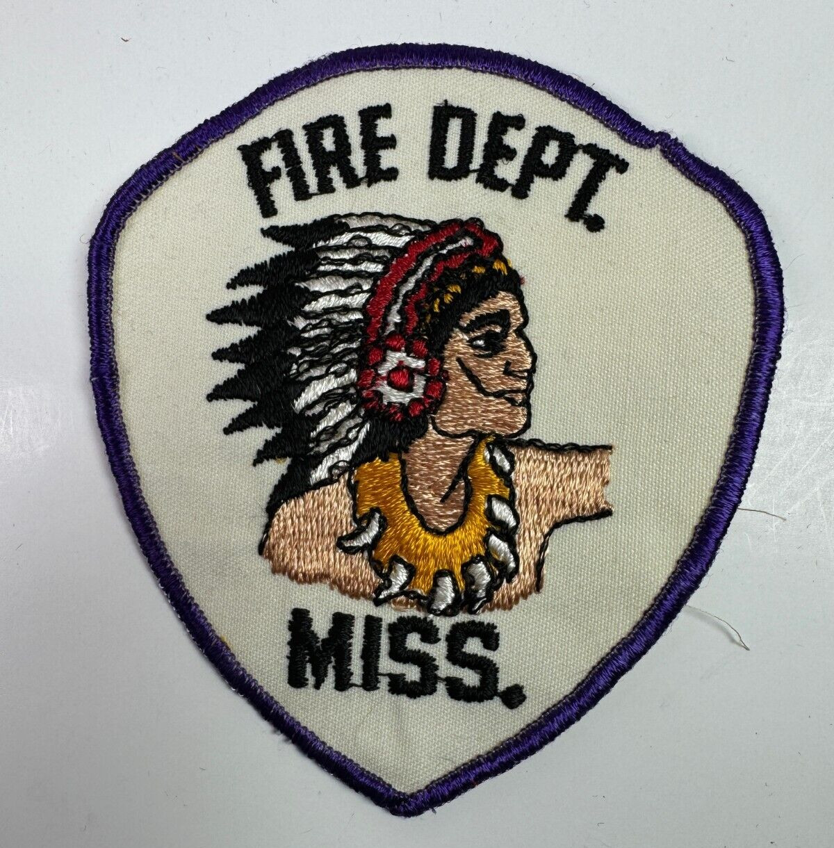 Mississippi Fire Miss Indian Patch U5