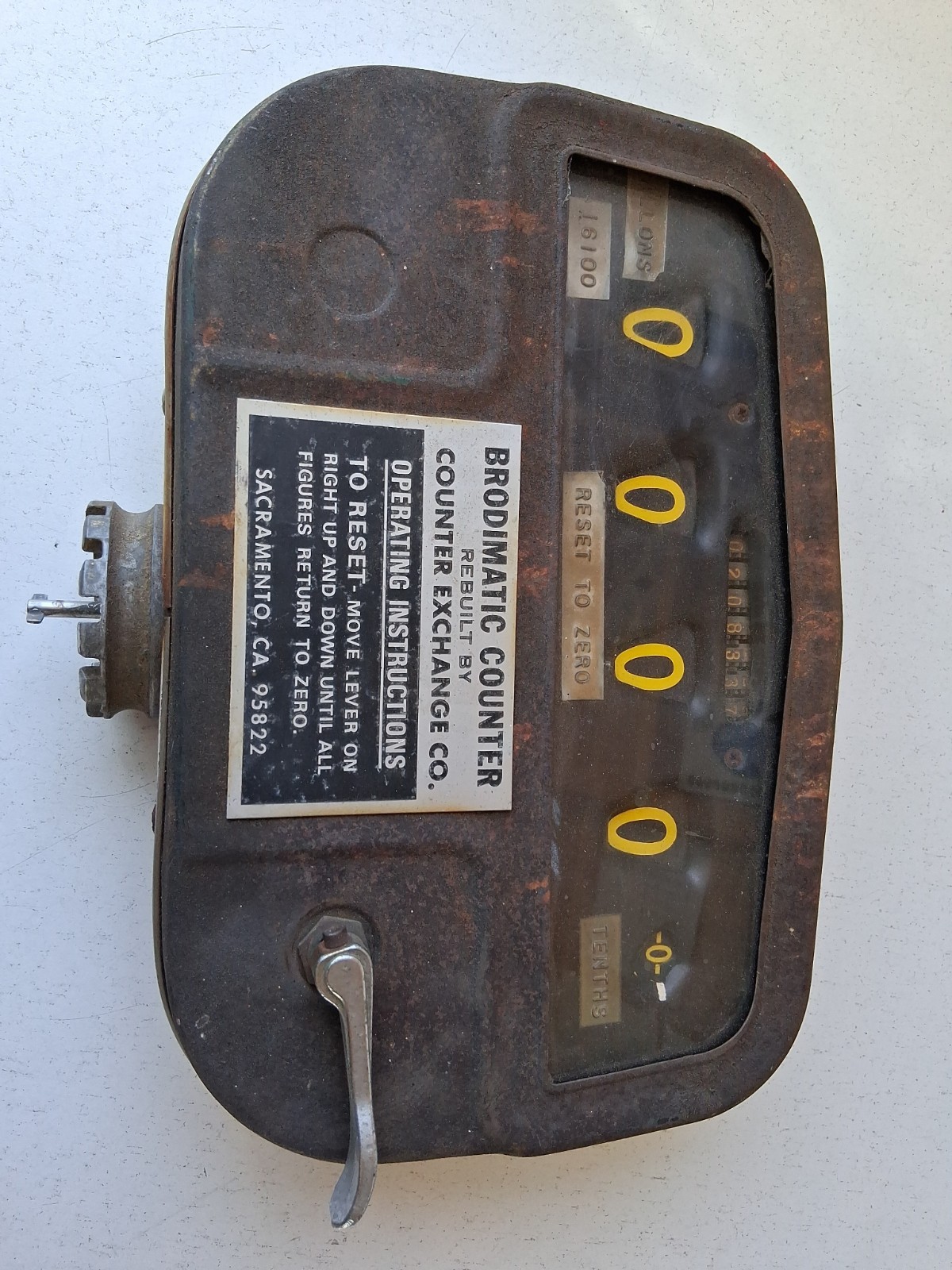 Brodie Meter 16100 Brodimatic Counter