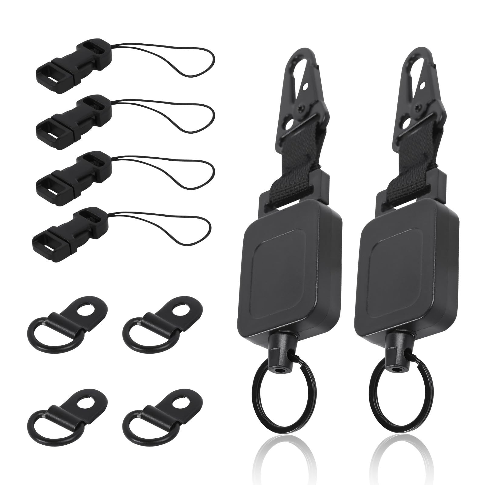 2 Pack CB Mic Retractable Holder Fit for Truckers & CB Radios