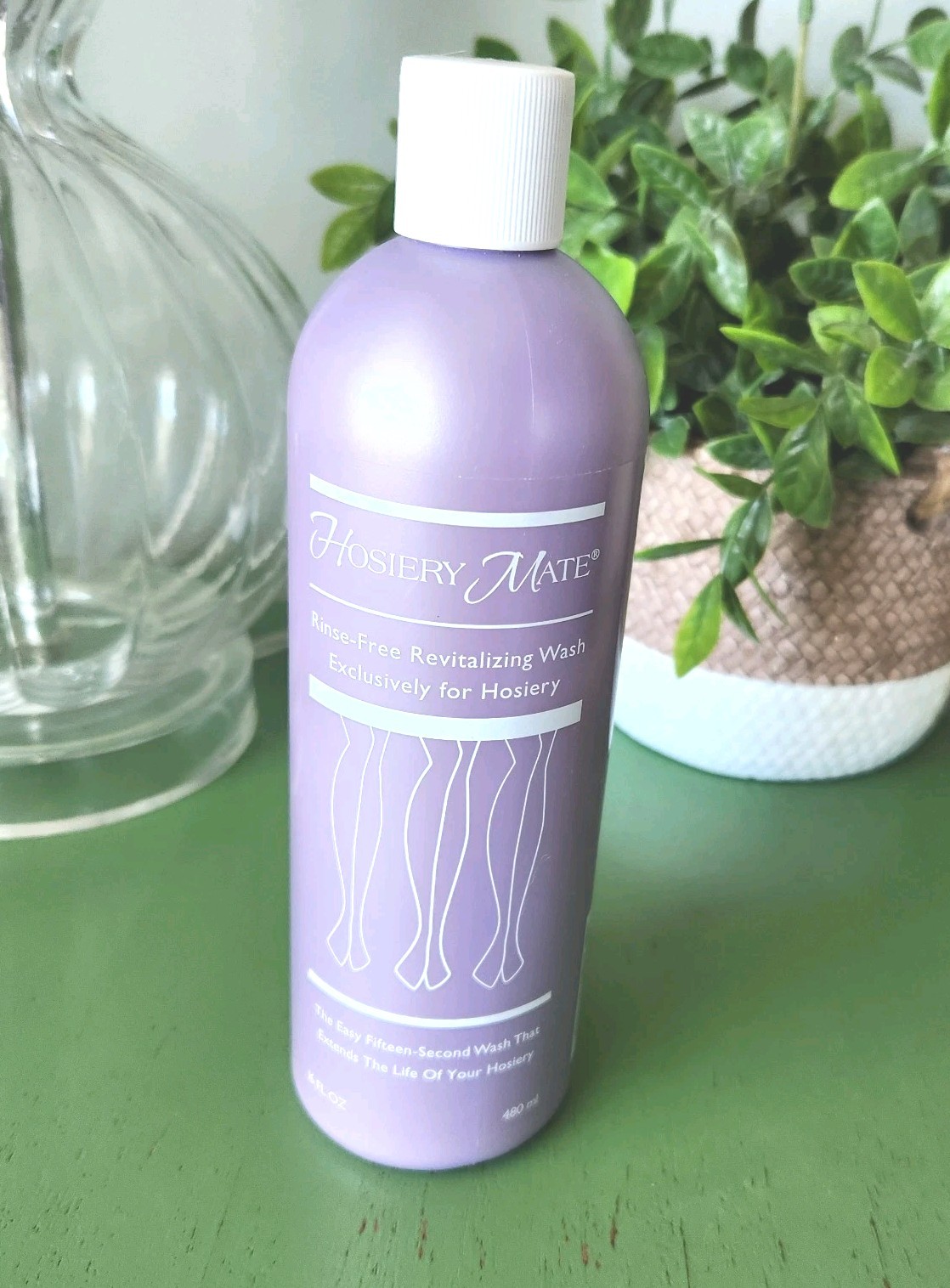 Vintage Hosiery Mate Rinse-Free Revitalizing Wash for Hosiery 16 oz/480 ml New