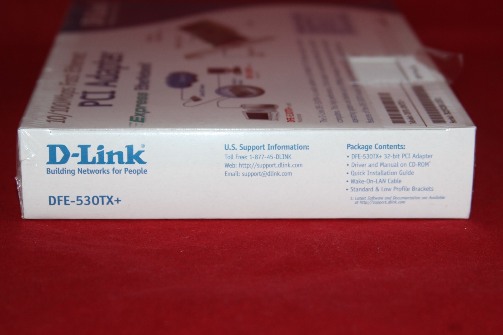 D-Link DFE-530TX+ 10/100 Mbps Fast Ethernet PCI Adapter