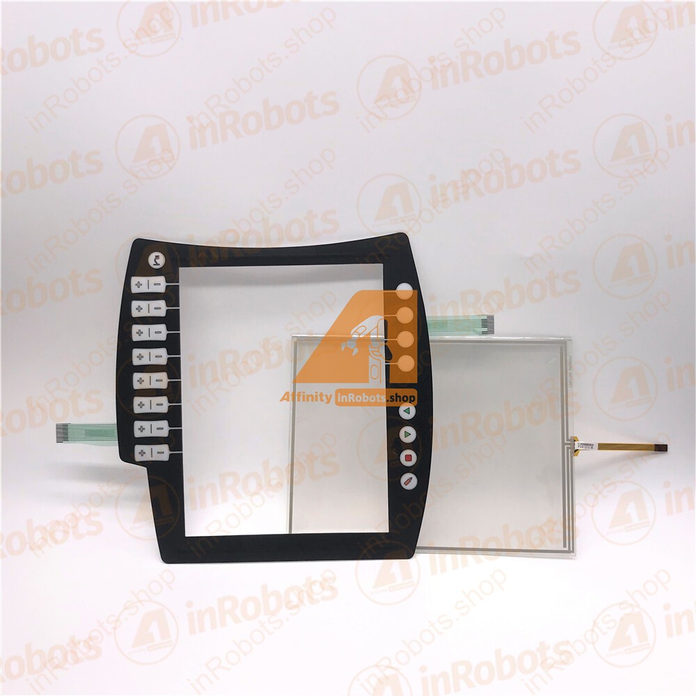 KUKA KRC4 00-168-334 Teach Pendant Membrane Keypad + Touch Glass Panel 1Set