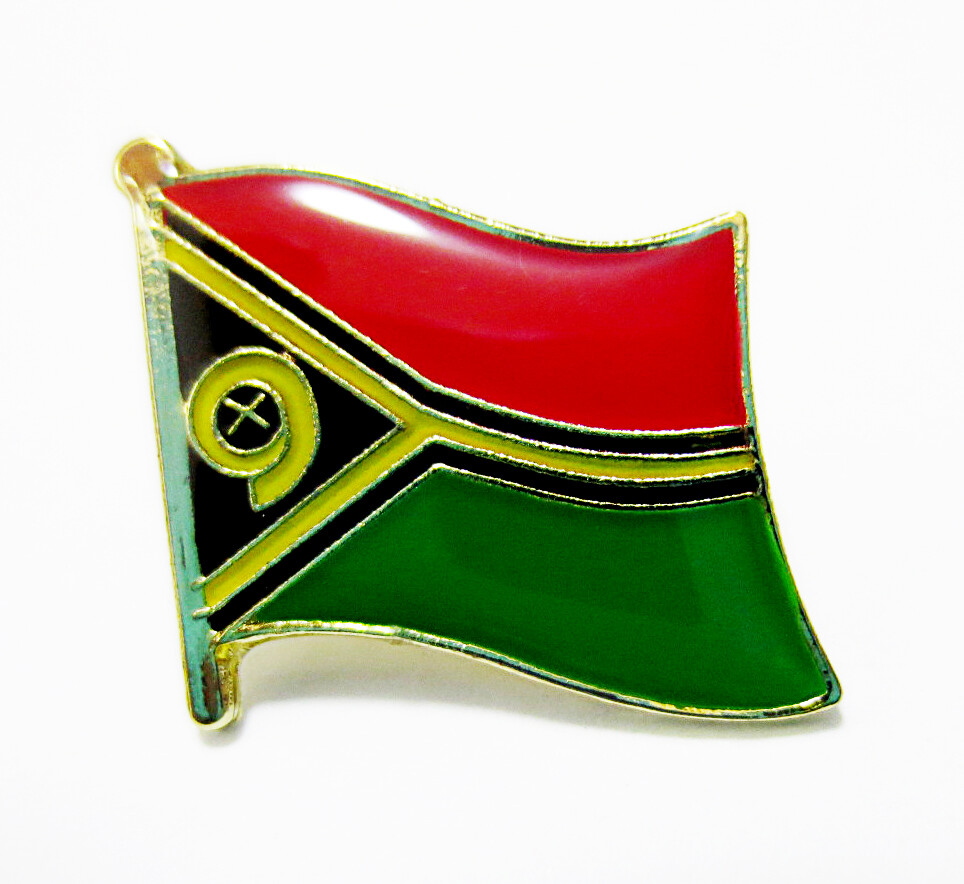 vanuatu National Flag Metal Lapel Pin Flag Pin Brooch