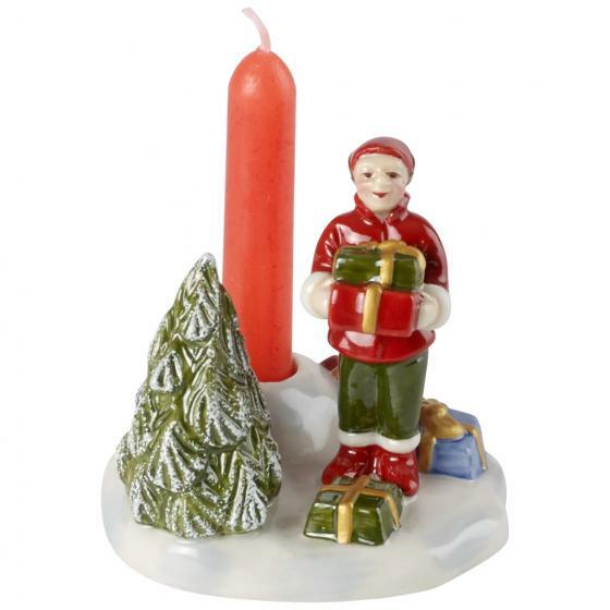 Villeroy & Boch NORTH POLE EXPRESS Elf with Gifts # 6543