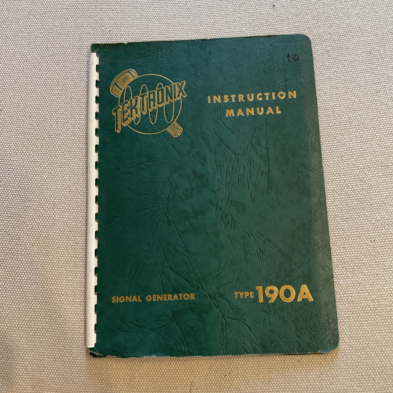 Tektronix Type 190A Signal Generator ~ Instruction Manual ~ 070-079