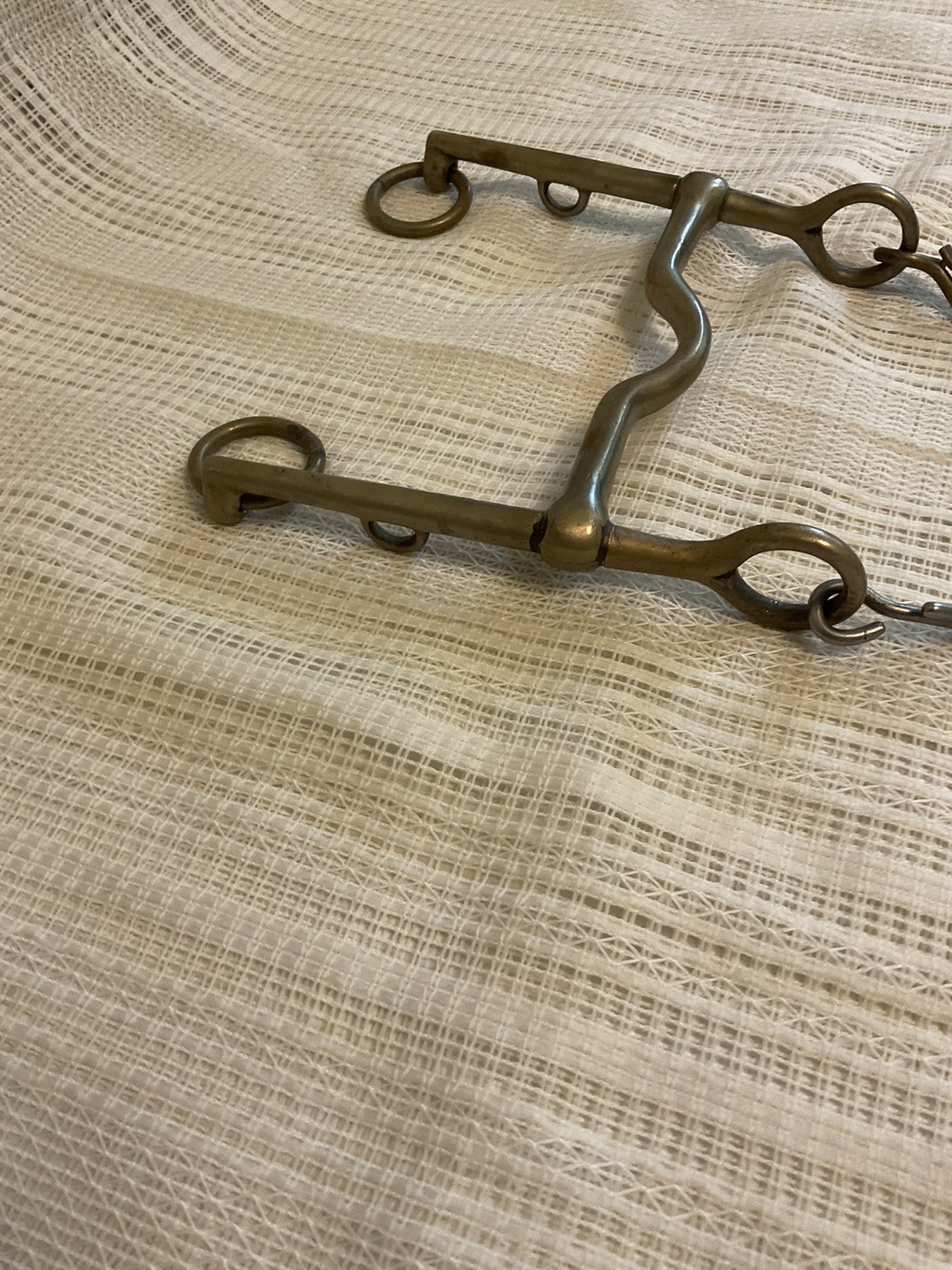 ROFIN Never Rust Horse Bit Brass England