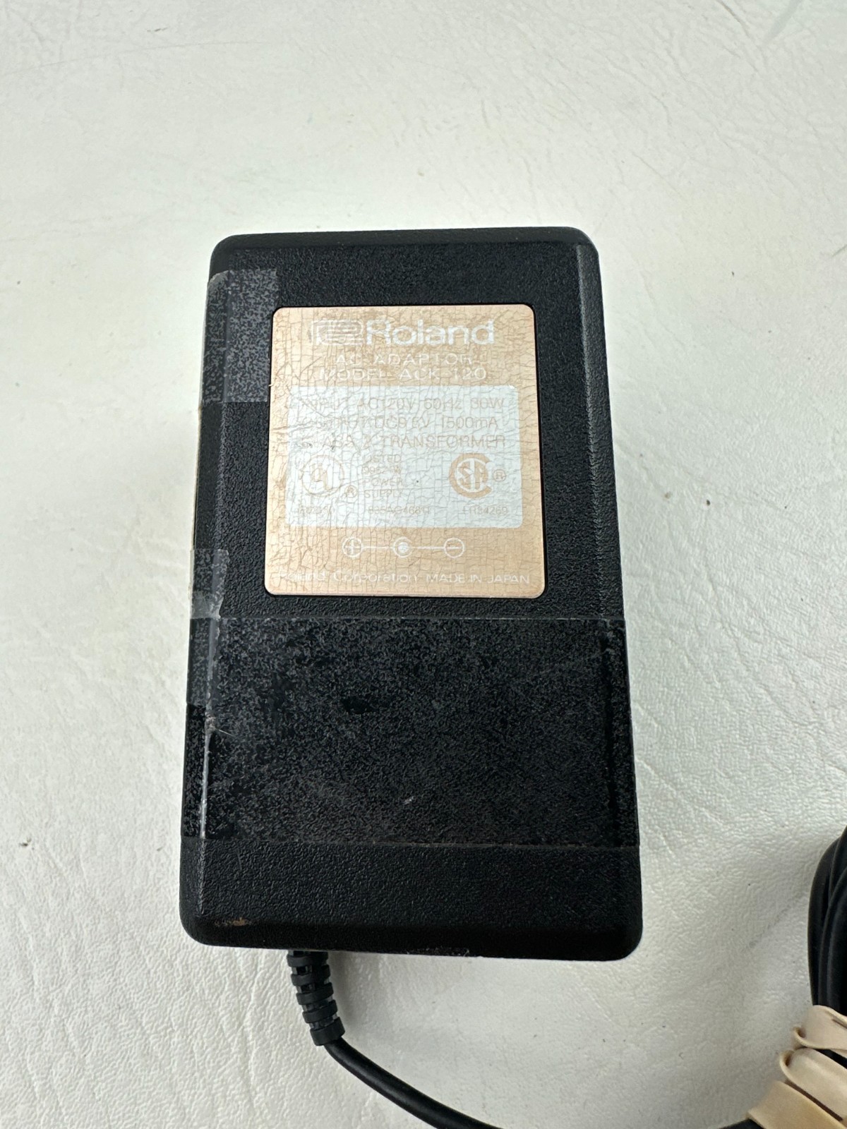 Roland ACK-120 AC OEM Adapter Power Supply for EP-9 JV-50 EP-7 MKII JW-50 MV-30