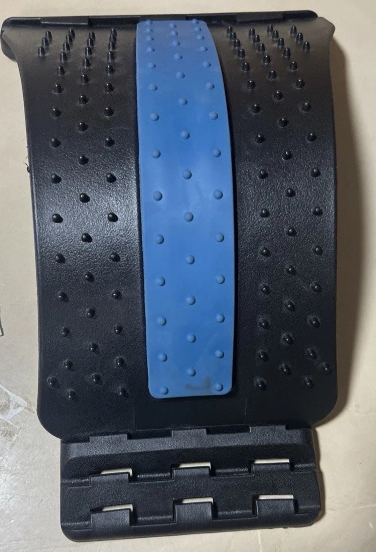 NMulti-Level Back Stretcher Lumbar Support Device Spine Relief & Posture Aid