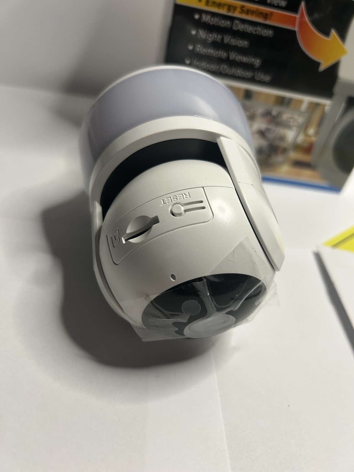 Sight Bulb WiFi Smart Camera & Light Pro, Equivalent LED Light Open Box