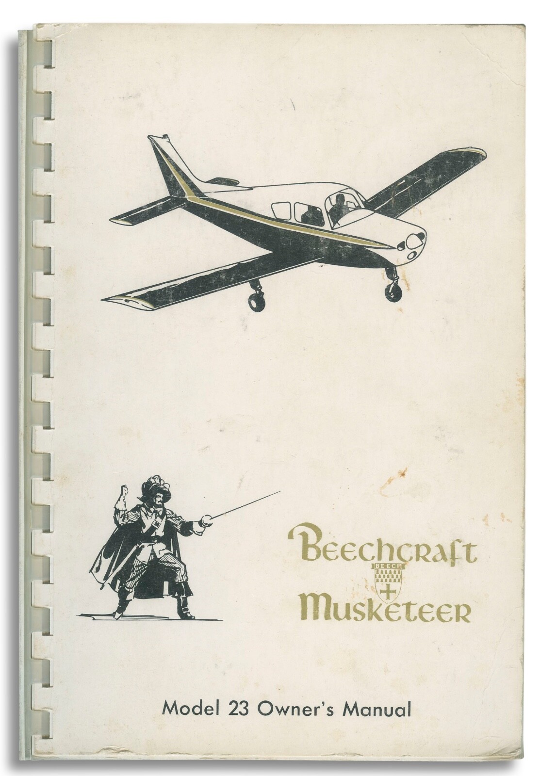 Beechcraft Musketeer Model 23 Owner’s Manual — Sept. 3, 1962