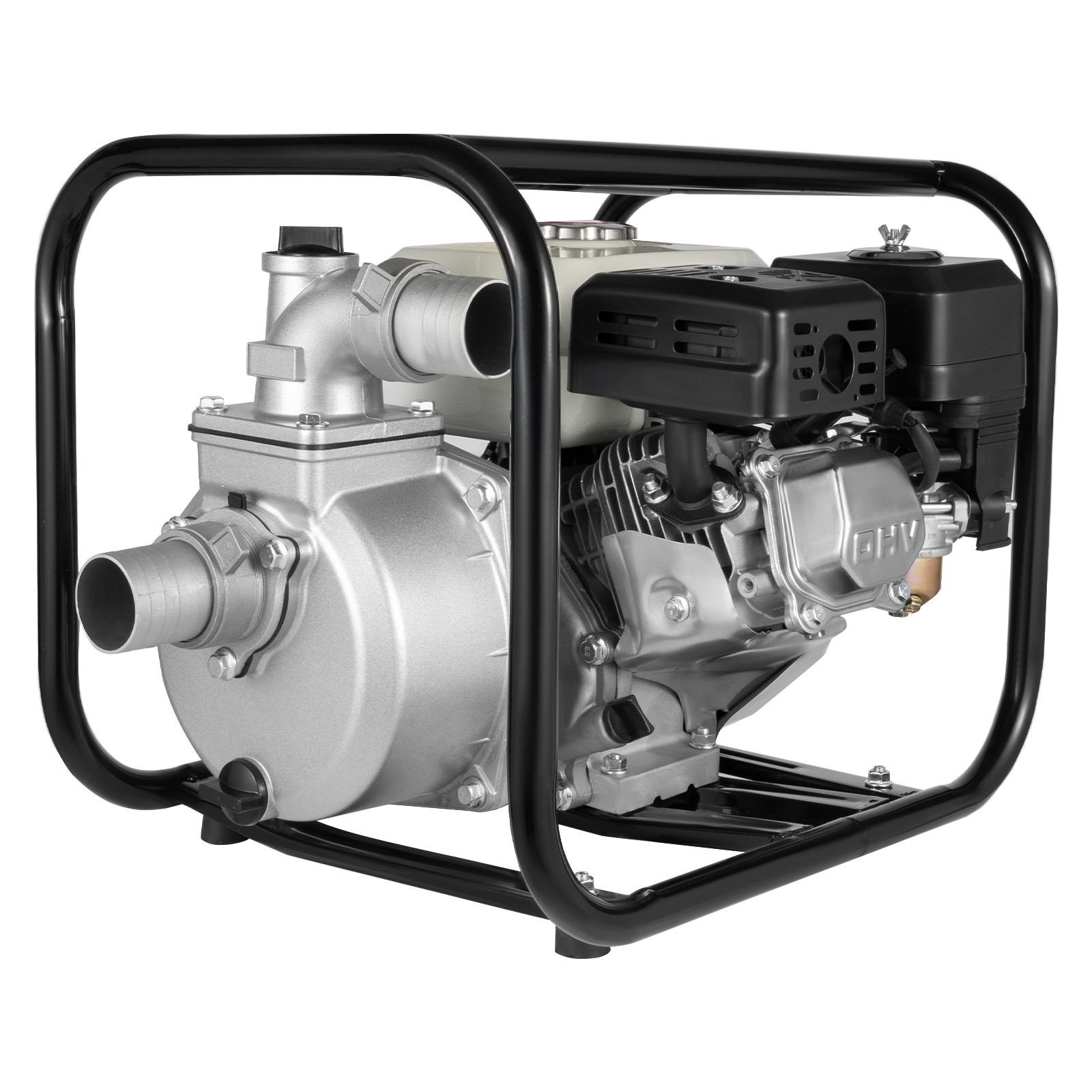 2" Inch 6.5HP Gas Water Semi Trash Pump Gas-Power Water Irrigation Transfer Pump