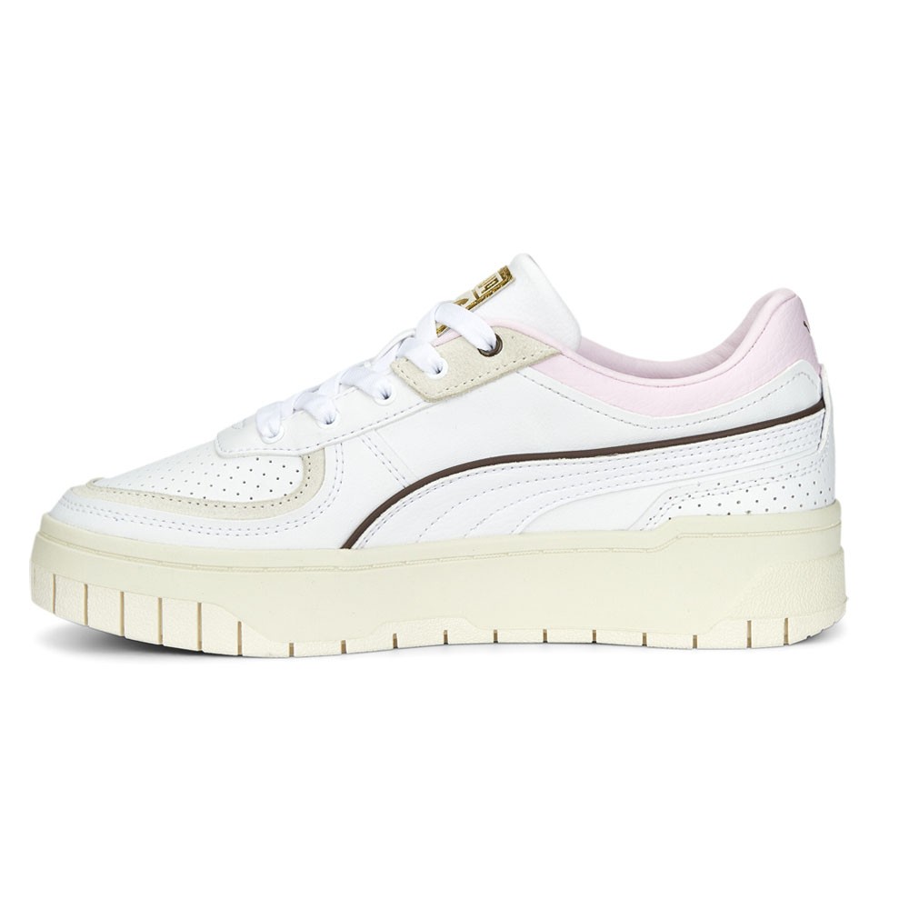 PUMA Cali Dream Preppy Lace Up Womens White Sneakers Casual Shoes 38987602