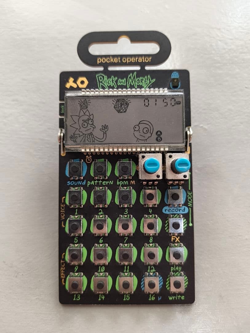 Teenage Engineering PO-137 Pocket Operator Rick and Morty Confirmed Operation