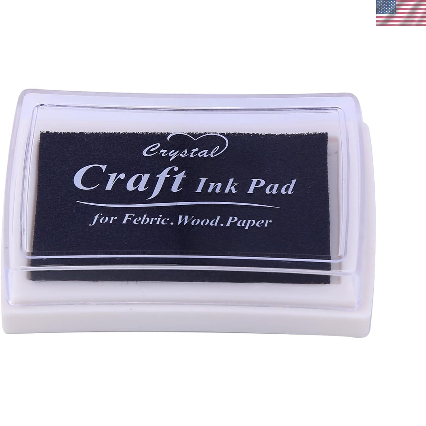 Non-Toxic Ink Pad Set for Crafting - 15 Colors for Paper, Wood, and Fabric