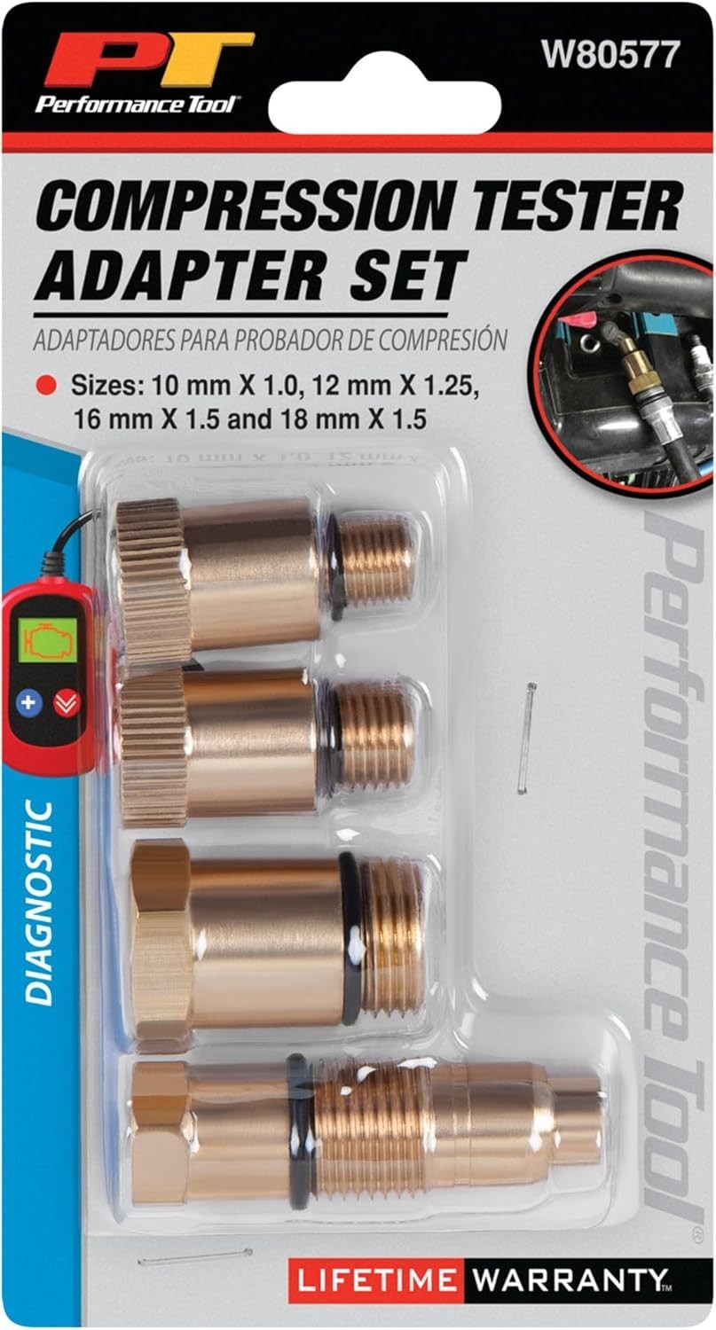 High-Quality W80577 Compression Tester Spark Plug Adapters - Durable & Accurate