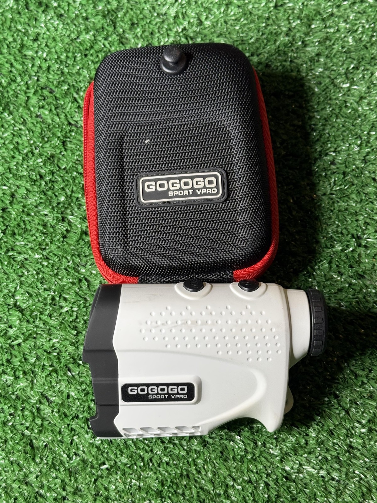 Gogogo Sport Vpro PRO-GS24 Golf Laser Rangefinder White Hard Case Yardage Device